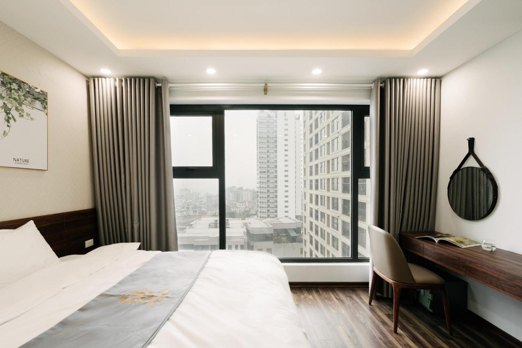 Hi-Home Suites - The West Lake Xuan Dieu Hanoi Exteriör bild