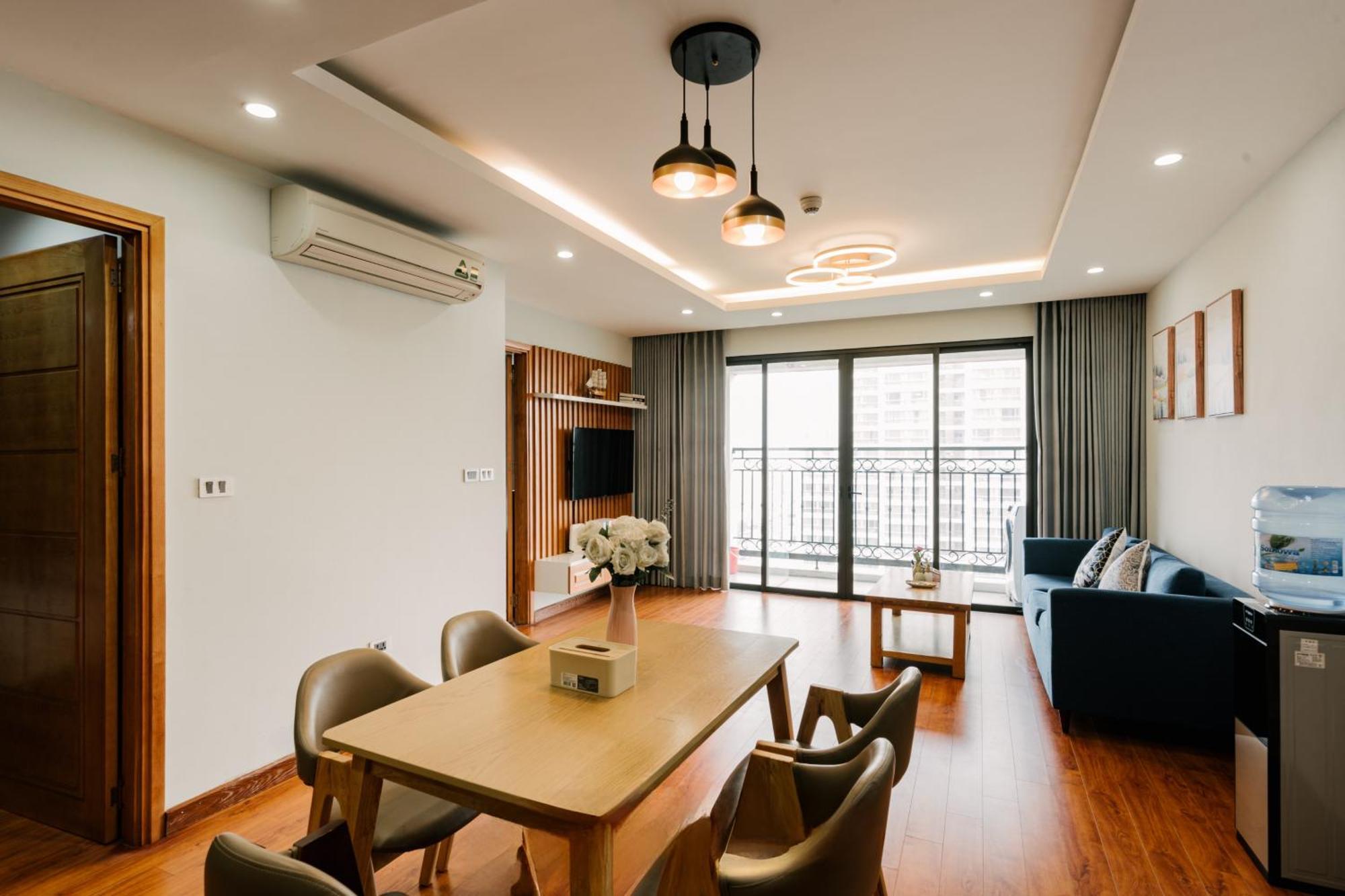 Hi-Home Suites - The West Lake Xuan Dieu Hanoi Exteriör bild