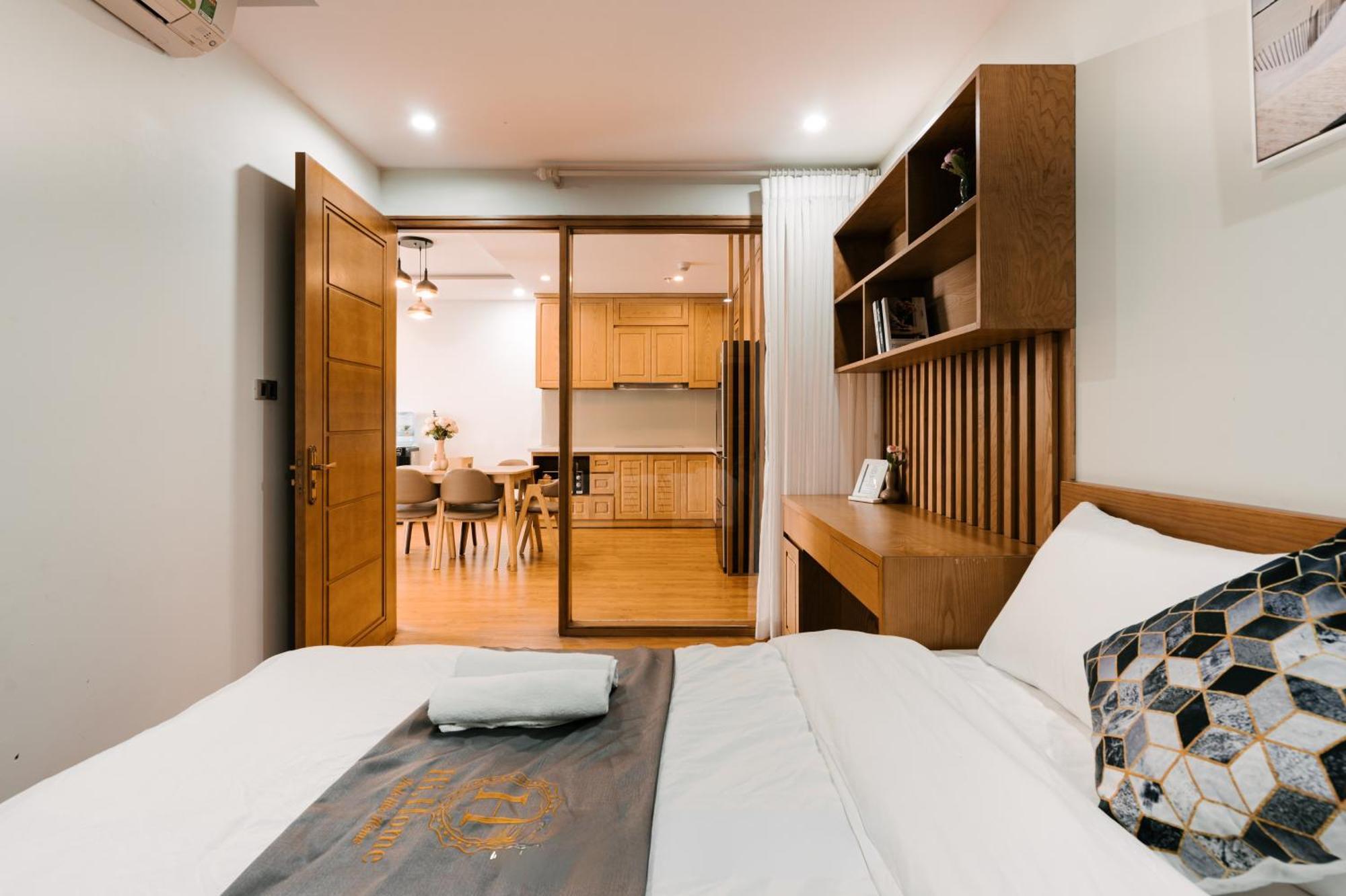 Hi-Home Suites - The West Lake Xuan Dieu Hanoi Exteriör bild