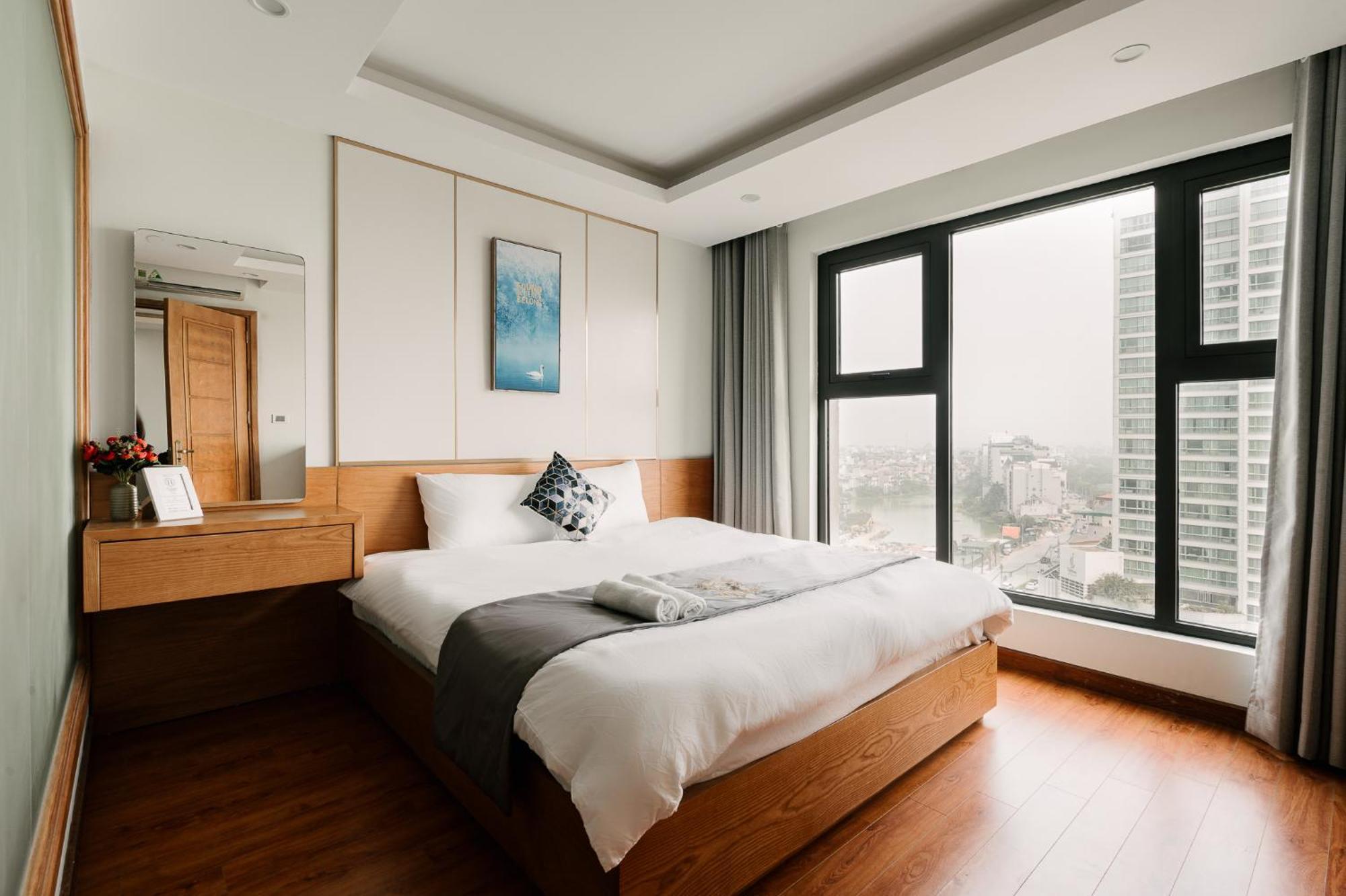 Hi-Home Suites - The West Lake Xuan Dieu Hanoi Exteriör bild